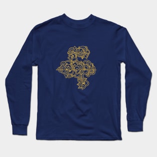 zendoodle gold Long Sleeve T-Shirt